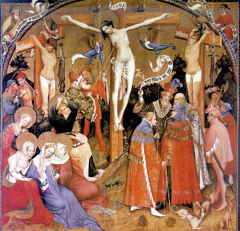 KONRAD von Soest The Crucifixion dg oil painting picture